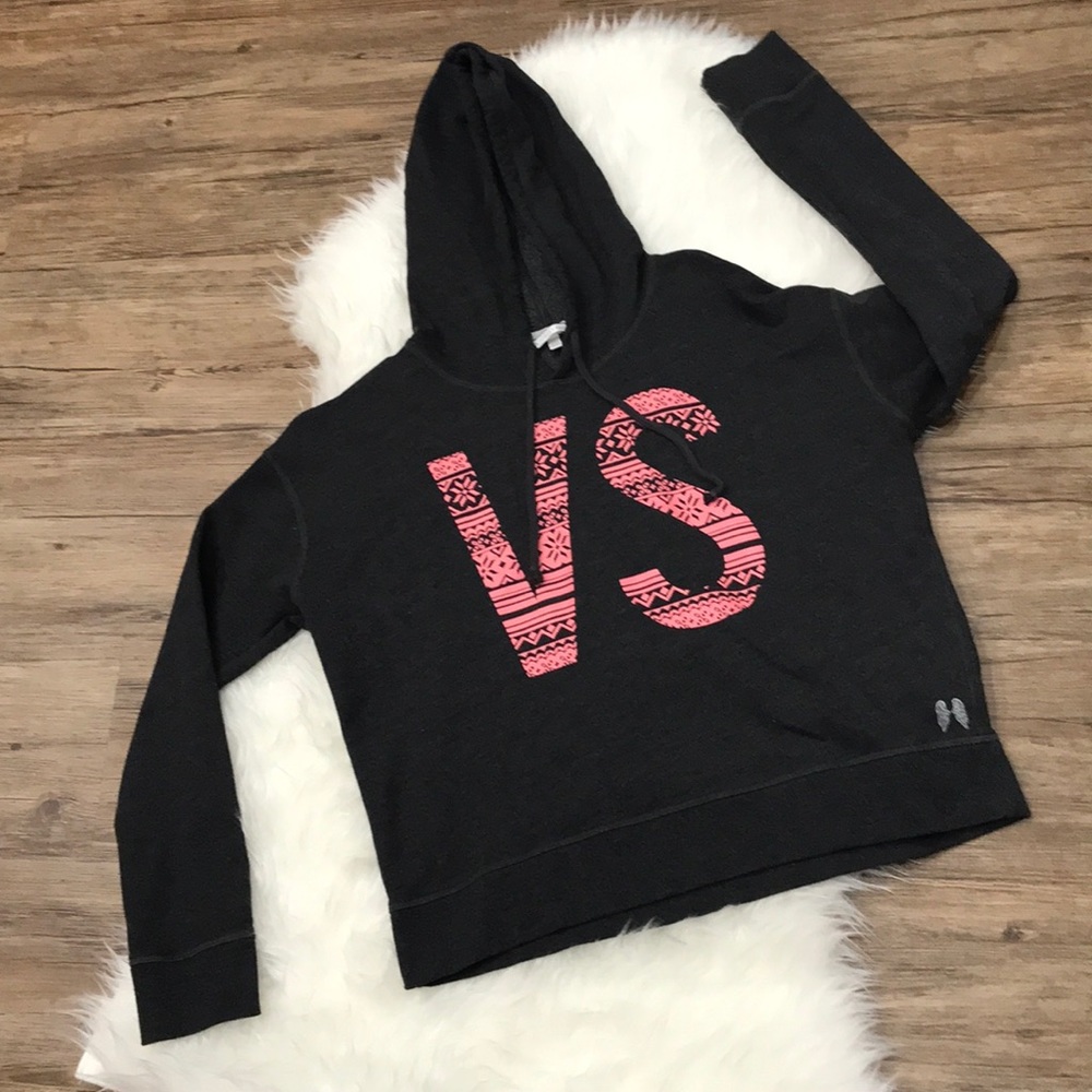 Victoria Secret crop hoodie
